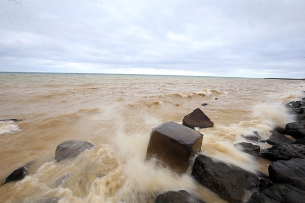 Trabzon'da balıkçılara rüzgar engeli 18