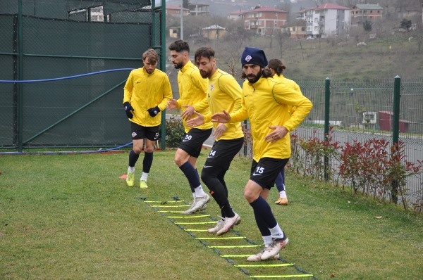 Hekimoğlu Trabzon taktik çalıştı 9