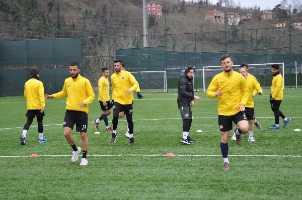 Hekimoğlu Trabzon taktik çalıştı 7