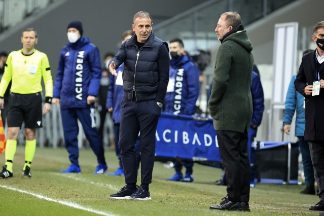 Beşiktaş-Trabzonspor maçından kareler. 30 Ocak 2021 7