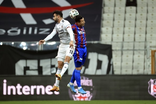 Beşiktaş-Trabzonspor maçından kareler. 30 Ocak 2021 9