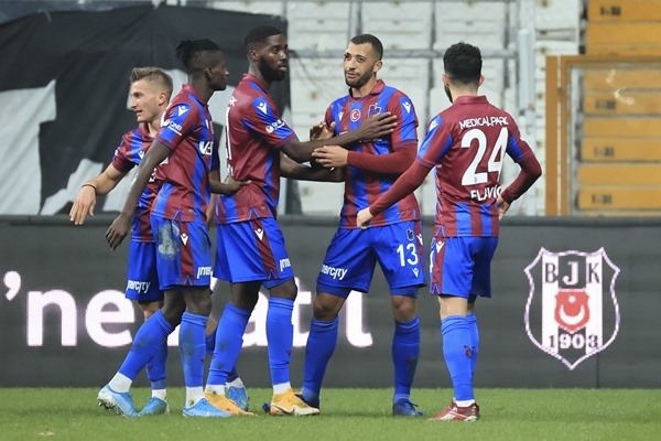 Beşiktaş-Trabzonspor maçından kareler. 30 Ocak 2021 30