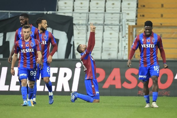 Beşiktaş-Trabzonspor maçından kareler. 30 Ocak 2021 32