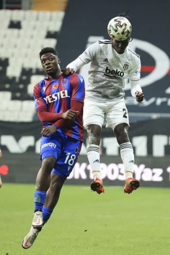 Beşiktaş-Trabzonspor maçından kareler. 30 Ocak 2021 43