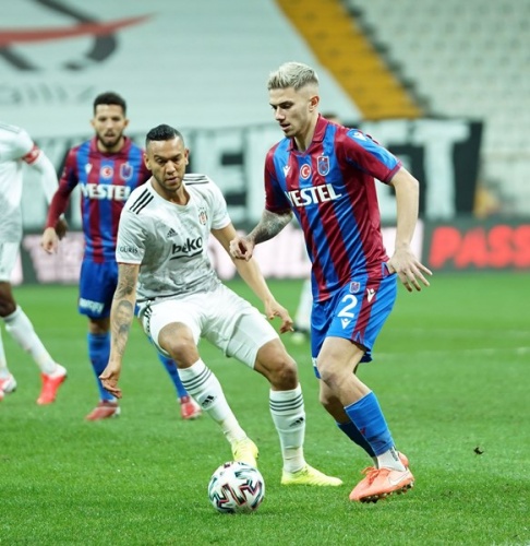 Beşiktaş-Trabzonspor maçından kareler. 30 Ocak 2021 53