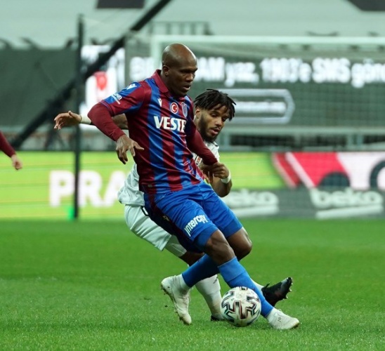 Beşiktaş-Trabzonspor maçından kareler. 30 Ocak 2021 55