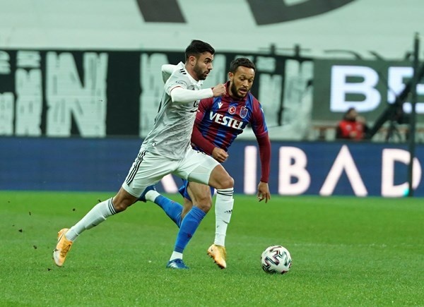 Beşiktaş-Trabzonspor maçından kareler. 30 Ocak 2021 58