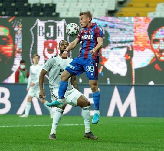 Beşiktaş-Trabzonspor maçından kareler. 30 Ocak 2021 62