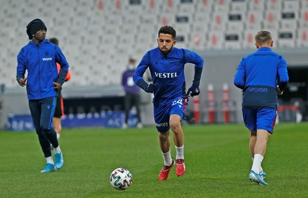 Beşiktaş-Trabzonspor maçından kareler. 30 Ocak 2021 54