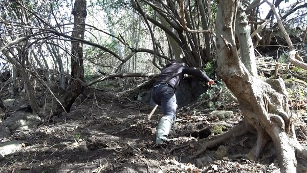 Trabzon'da kayalar oyularak yapılan Pedromida Kilisesi definecilerin hedefi haline geldi 16