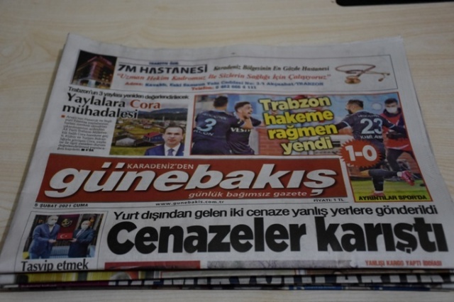 Trabzon yerel basınında galibiyet manşetleri 2