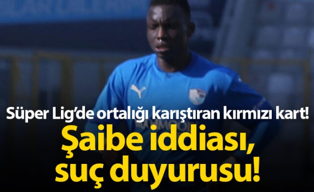 Süper Lig'de ortalığı karıştıran kırmızı kart 1