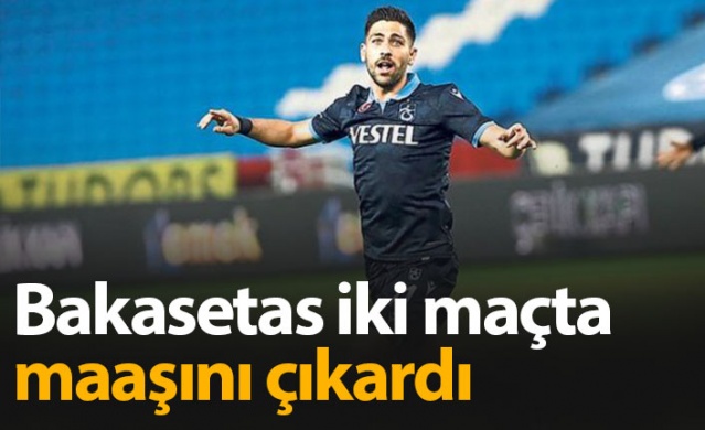 Bakasetas maaşını çıkardı 1