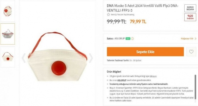 Bakanlık koronavirüsü geçiren maskelerin markalarını açıkladı 10