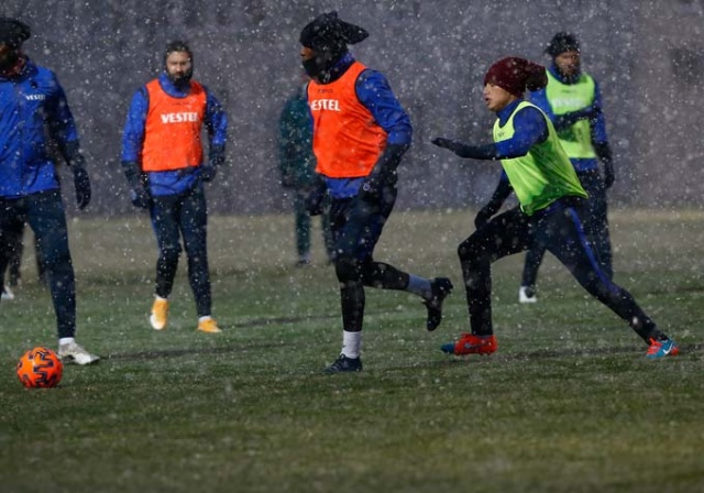 Trabzonspor Başakşehir'e hazırlanıyor 12
