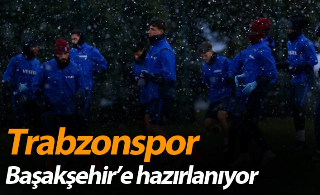 Trabzonspor Başakşehir'e hazırlanıyor 1