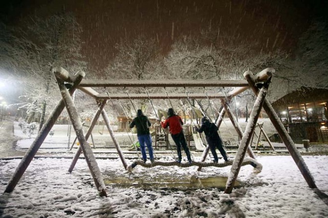 Trabzon'da kar yağışı etkili oluyor. 16 Şubat 2021 6