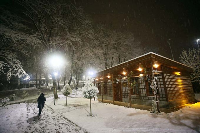 Trabzon'da kar yağışı etkili oluyor. 16 Şubat 2021 2