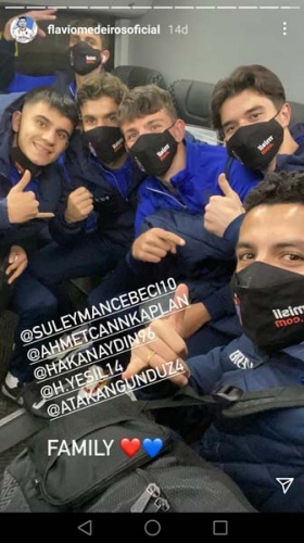 Trabzonsporlu futbolculardan galibiyet paylaşımları! İki önemli detay 13