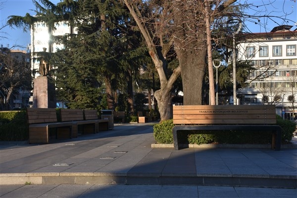 Trabzon sokaklarında sessizlik hakim 6