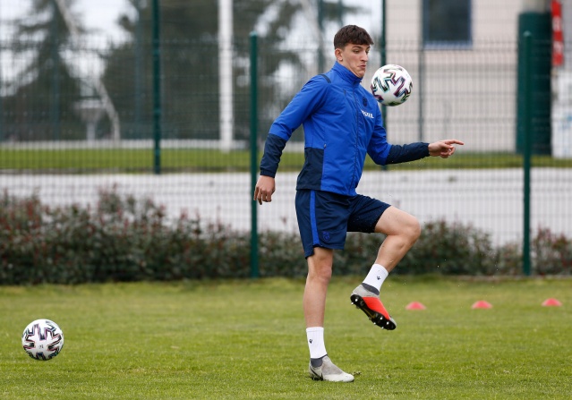 Trabzonspor'da Fenerbahçe karşılaşması hazırlıkları sürüyor. 26 Şubat 2021 9