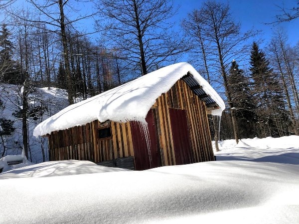 Buz tutan Karagöl’ün üzerine çıkmak cesaret istiyor 13