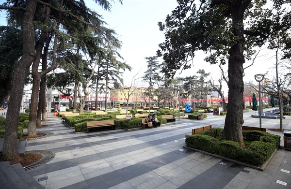 Trabzon sokaklarında kısıtlama sessizliği 8