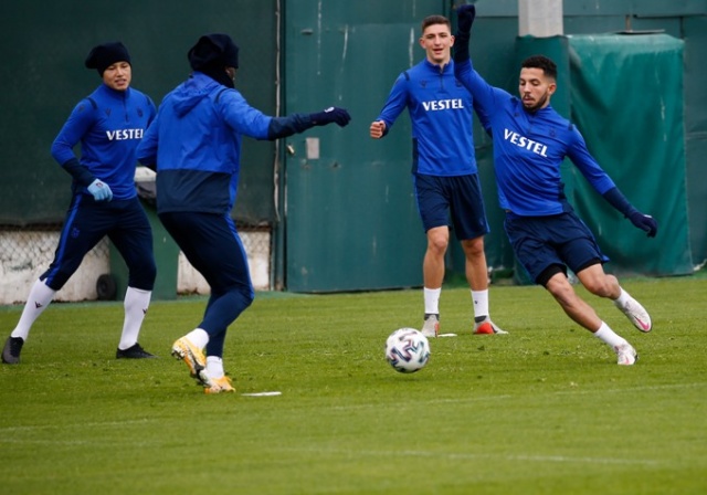 Trabzonspor Kasımpaşa maçına hazır. 3 Mart 2021 6