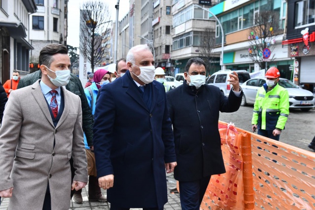 Trabzon'da meydan altyapısı hızla değişiyor 4