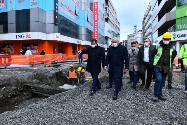 Trabzon'da meydan altyapısı hızla değişiyor 9