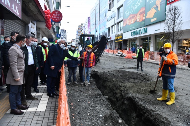 Trabzon'da meydan altyapısı hızla değişiyor 8