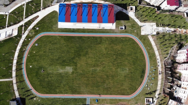 Trabzon'da spor temalı millet bahçesinde son durum 12