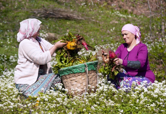 Trabzon'un çalışkan kadınları pandemide de tempo düşürmüyor 10