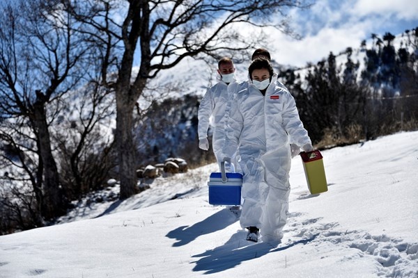 Gümüşhane’nin zorlu coğrafyasında Covid-19 aşısı seferberliği 12