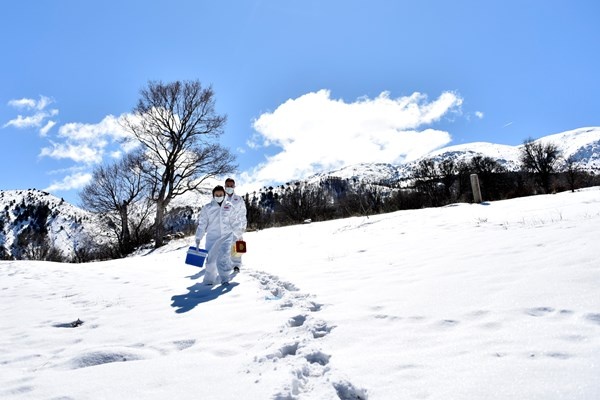 Gümüşhane’nin zorlu coğrafyasında Covid-19 aşısı seferberliği 9