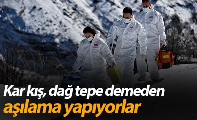 Gümüşhane’nin zorlu coğrafyasında Covid-19 aşısı seferberliği 1