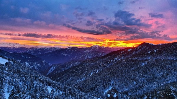 Zigana Dağında muhteşem günbatımı manzaraları 4
