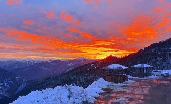 Zigana Dağında muhteşem günbatımı manzaraları 6