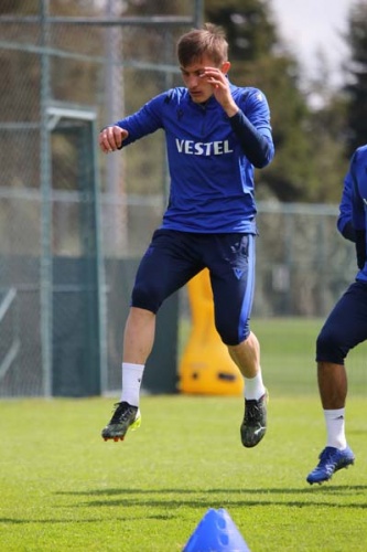 Trabzonspor  MKE Ankaragücü ile sahasında yapacağı maçın hazırlıklarını sürdürdü. 18 Mart 2021 24