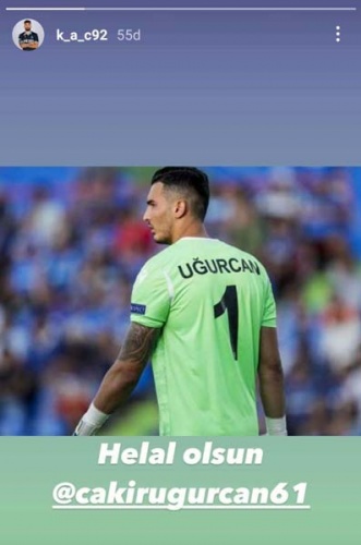 Uğurcan Çakır için mesaj yağdı 5