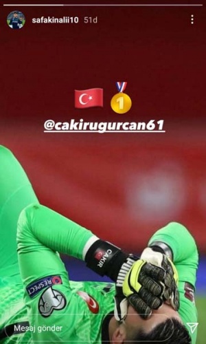 Uğurcan Çakır için mesaj yağdı 9