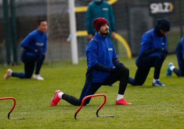 Sivasspor maçı hazırlıklarına devam etti. 26 Mart 2021 12