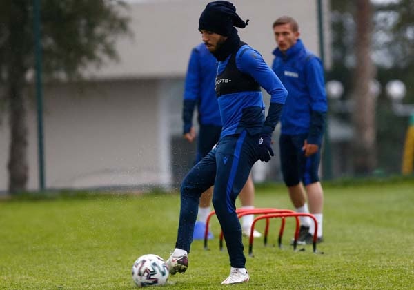 Sivasspor maçı hazırlıklarına devam etti. 26 Mart 2021 2