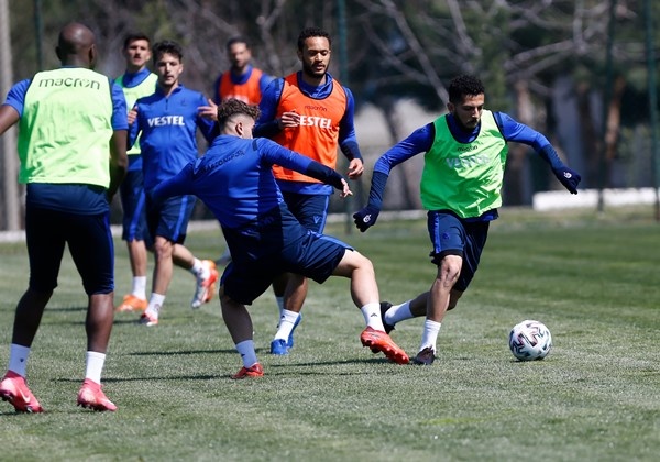 Trabzonspor'da Sivasspor hazırlıkları. 29-03-2021 21