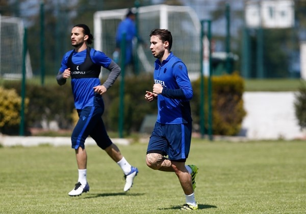 Trabzonspor'da Sivasspor hazırlıkları. 29-03-2021 11