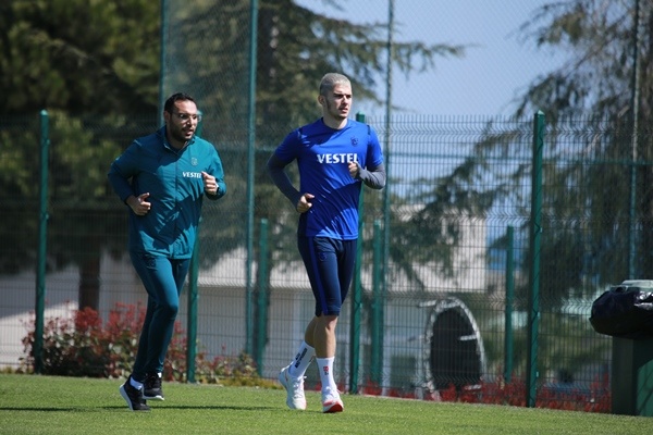 Trabzonspor'da Sivasspor hazırlıkları. 29-03-2021 18