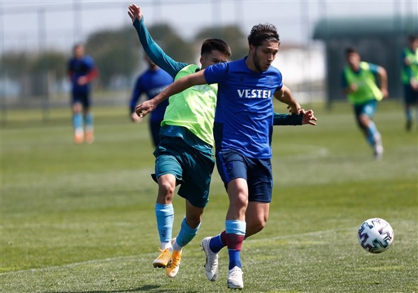 Trabzonspor'da Sivasspor maçı hazırlıkları sürüyor. 30-03-2021 12