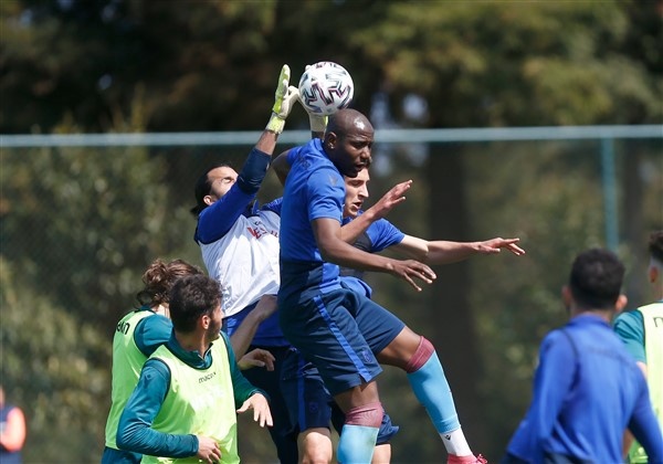 Trabzonspor'da Sivasspor maçı hazırlıkları sürüyor. 30-03-2021 6
