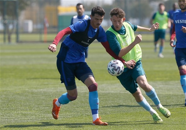 Trabzonspor'da Sivasspor maçı hazırlıkları sürüyor. 30-03-2021 16