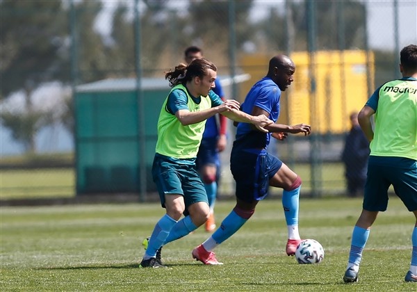 Trabzonspor'da Sivasspor maçı hazırlıkları sürüyor. 30-03-2021 13